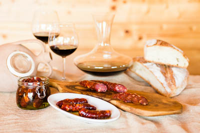 Salsiccia sott'olio
